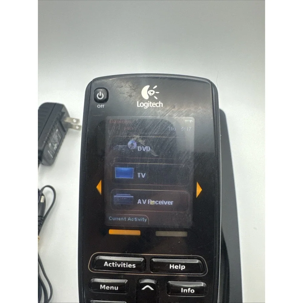 Logitech Harmony One R-IY17 Universal Remote Control w Charging Base TESTED READ